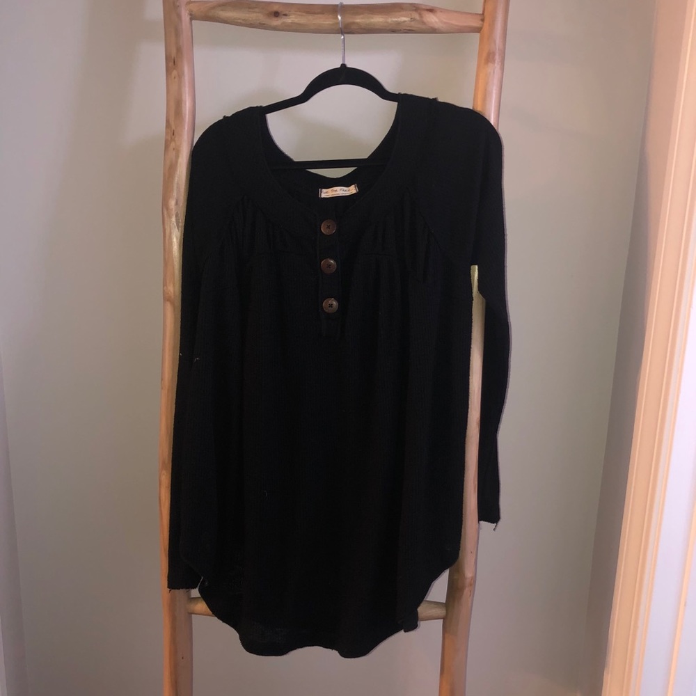 Free People Long Sleeve Top